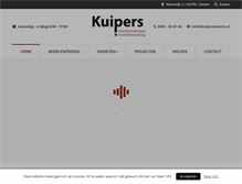 Tablet Screenshot of kuipersmenm.nl